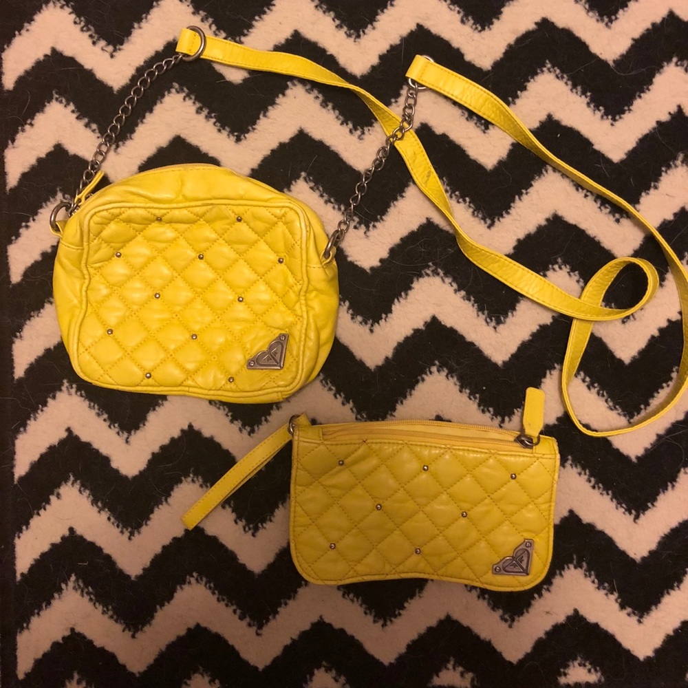 Roxy crossbody purse and matching wallet